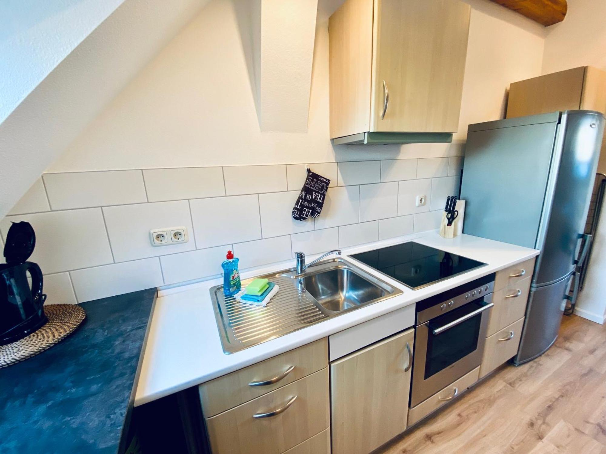 Apartment Schleusentor - Ferienwohnung Maisonette Rostock Exteriör bild